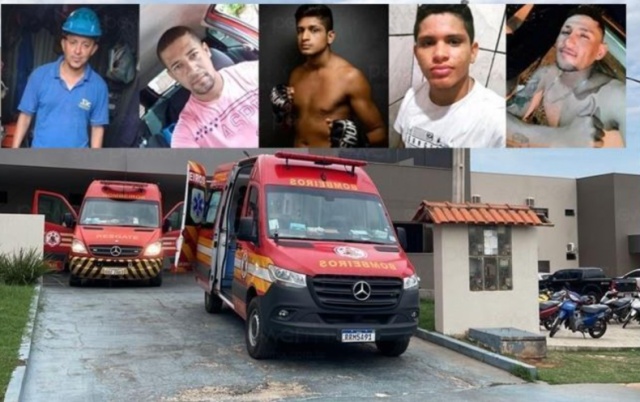 Confirmado morte dos cinco trabalhadores após rompimento de cabo de guindaste