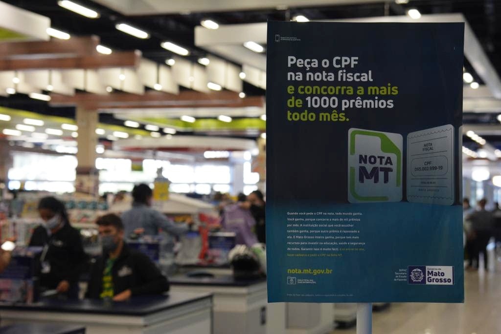 Sefaz realiza sorteio do Nota MT nesta quinta-feira (20)