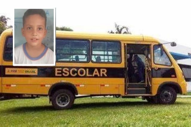 Criança de 7 anos é atropelada por ônibus escolar e morre