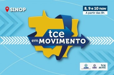TCE em Movimento chega em Sinop na próxima semana; inscreva-se