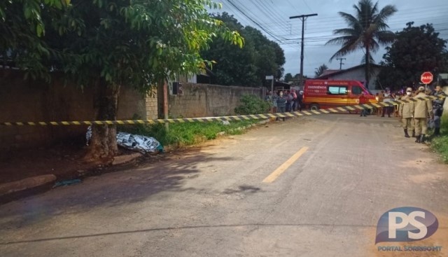 Jovem é executado a tiros por homens em motocicleta