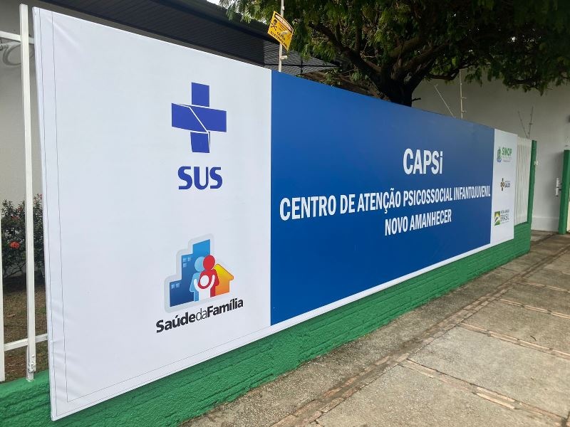 Inaugurado CAPSi para atender crianças e adolescentes em Sinop