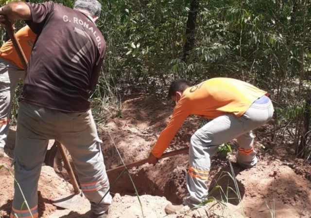 Ossada é encontrada com pés e mãos amarrados em mata