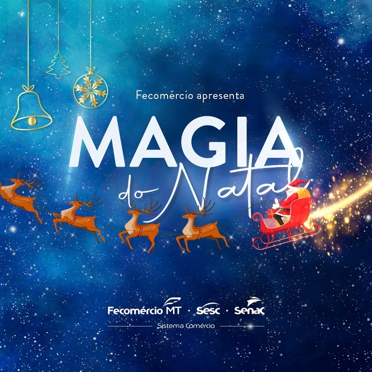 Sistema Fecomércio-MT promove programação natalina gratuita para a população