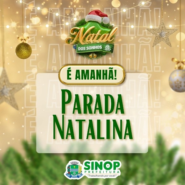 Natal dos Sonhos terá neste sábado última edição da Parada Natalina com desfile de personagens
