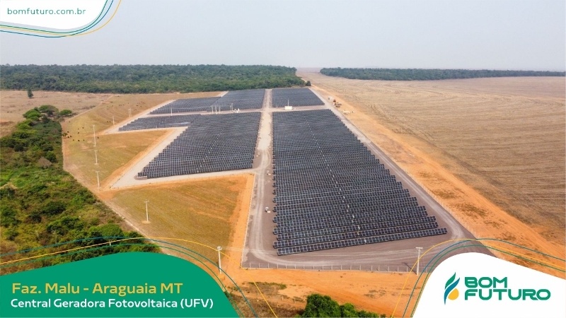 Usinas fotovoltaicas geram energia sustentável para o agro em Mato Grosso