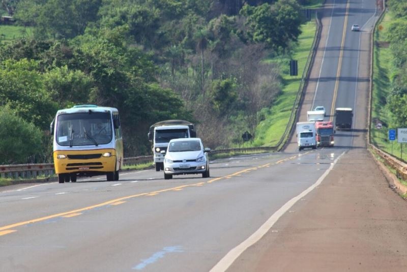Tráfego de automóveis deve subir mais de 80% durante feriado de réveillon na BR-163/MT