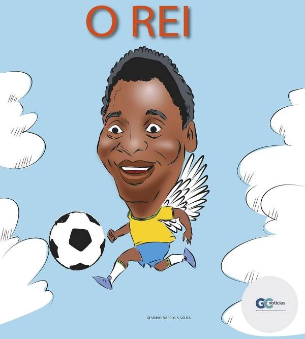 Pelé, o eterno rei do futebol