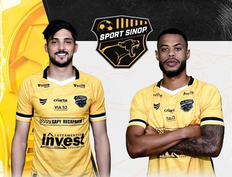 Sport Sinop reforça o sistema defensivo com mais 2 contratações