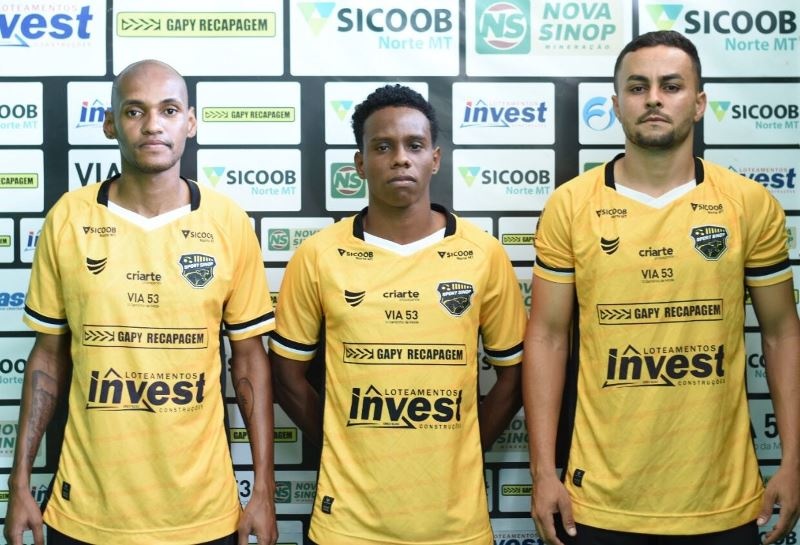 Na reta final de preparação para a estreia, o Sport Sinop anuncia mais três reforços