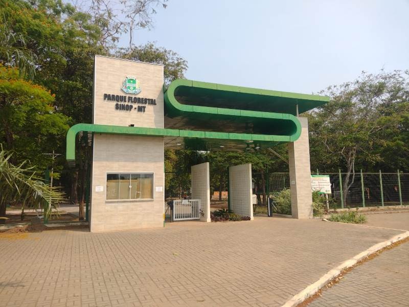 Secretária Municipal de Meio Ambiente vistoria obras do Parque Florestal