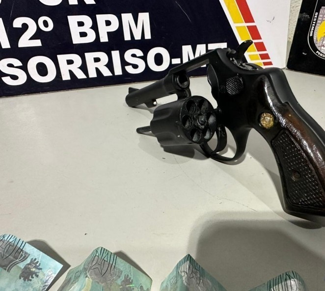 Suposto “atirador” do CV é preso pela PM de Sorriso na Praça de Pedágio da BR-163