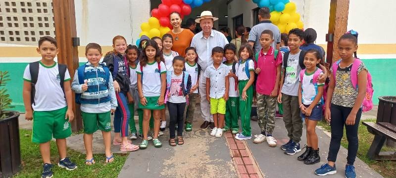 Atividades de boas-vindas marcam retomada do ano letivo na Educação Municipal