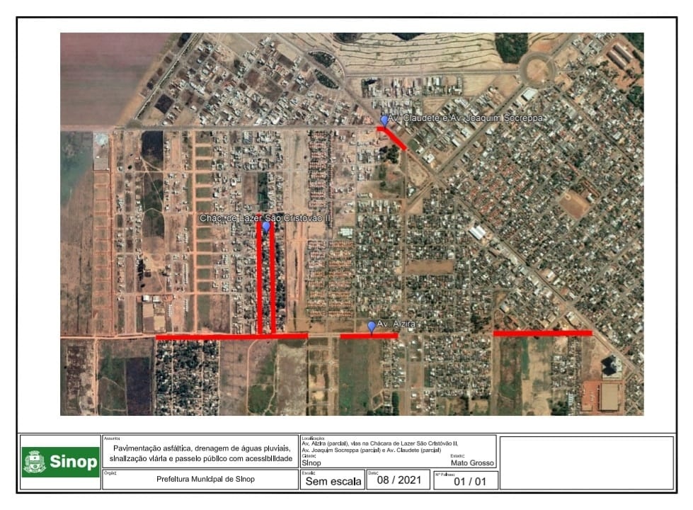 Prefeitura de Sinop deve publicar edital para licitar quase 4 milhões de emenda do deputado federal Juarez Costa