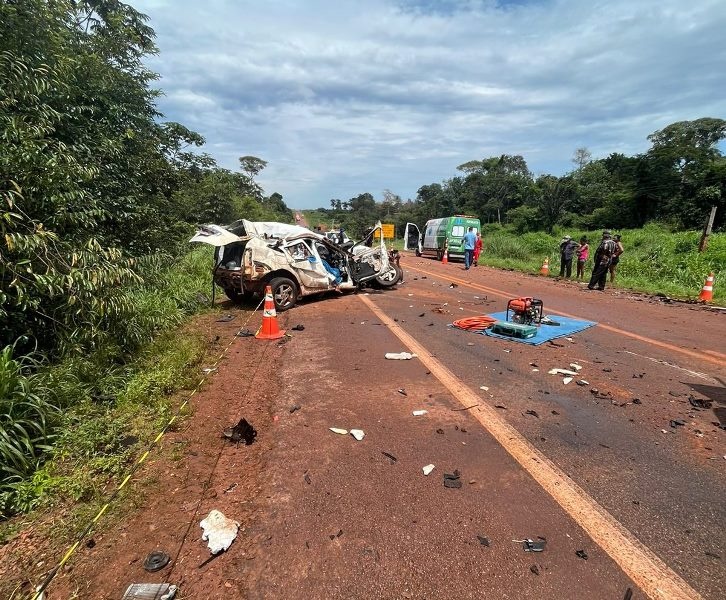 Sobe para 2 o número de mortos no Grave acidente na MT-220