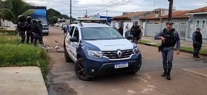 Mulher, bebê e homem são baleados durante ataque a tiros em Sinop
