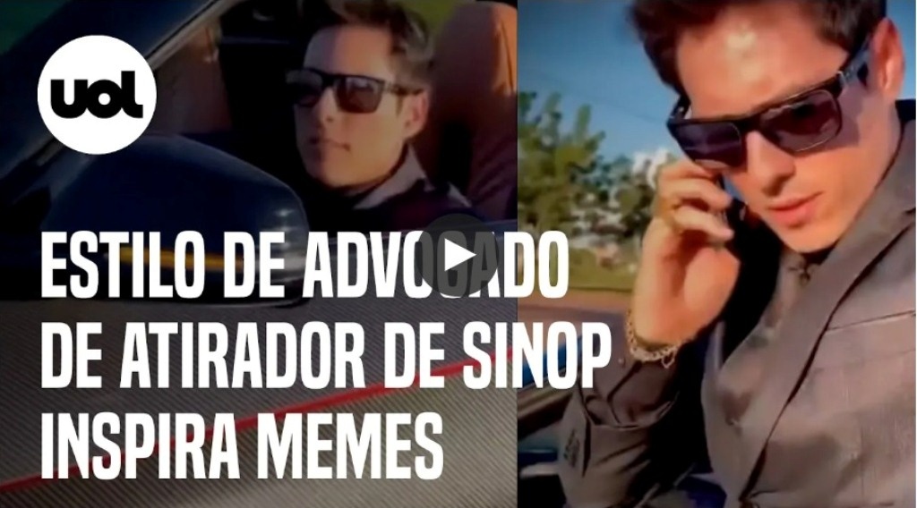 Advogado de Sinop vira meme e repercute no UOL