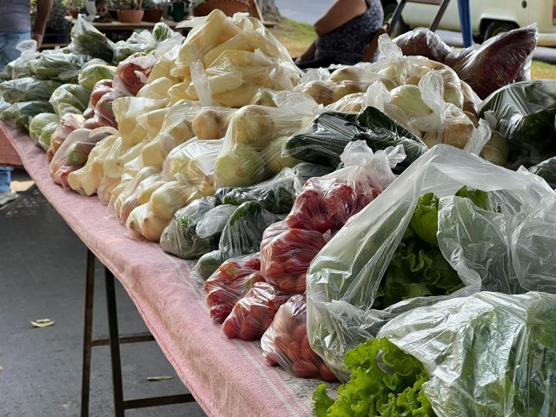 Parceria entre Assistência Social e feirantes inclui produtos da agricultura familiar na Casa de Passagem