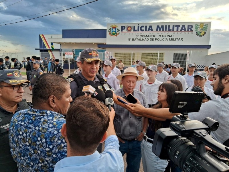 Polícia Militar recebe nova sede e armamentos