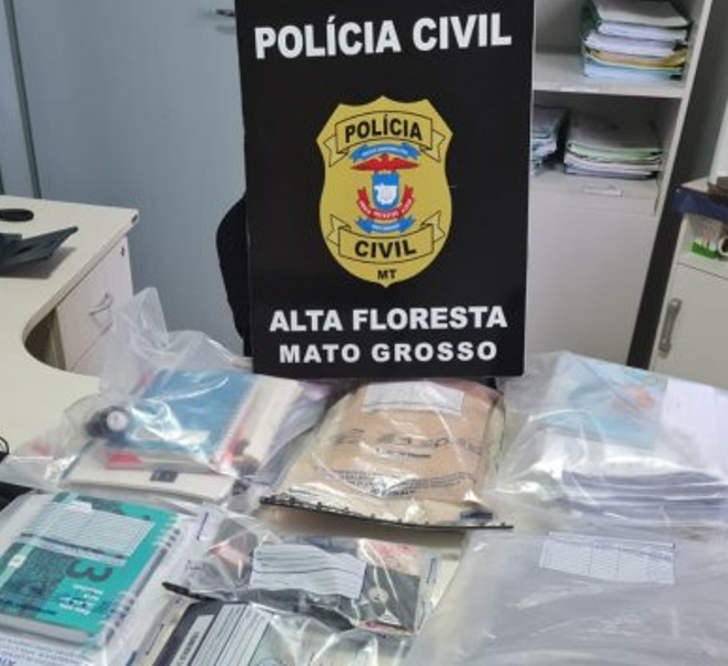 PC cumpre 4 mandados por corrupção e lavagem em cartório em cidade de MT