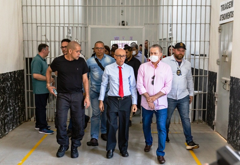 Grupo de Fiscalização do Sistema Carcerário inspeciona unidade penitenciária de Sinop