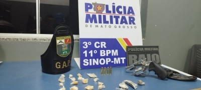 PM prende dois suspeitos do homicídio cometido em chácara