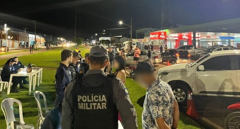 Operação Lei Seca apreende 54 veículos e prende 26 motoristas em Sinop