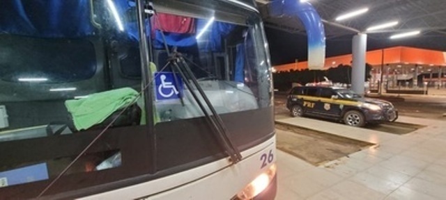 Ônibus clandestino que seguia do Maranhão à Sinop é barrado pela PRF
