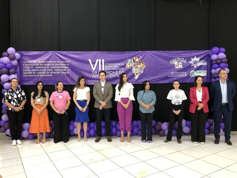 Conferência municipal recebe mais de 300 crianças e adolescentes atendidos pelos projetos sociais do município