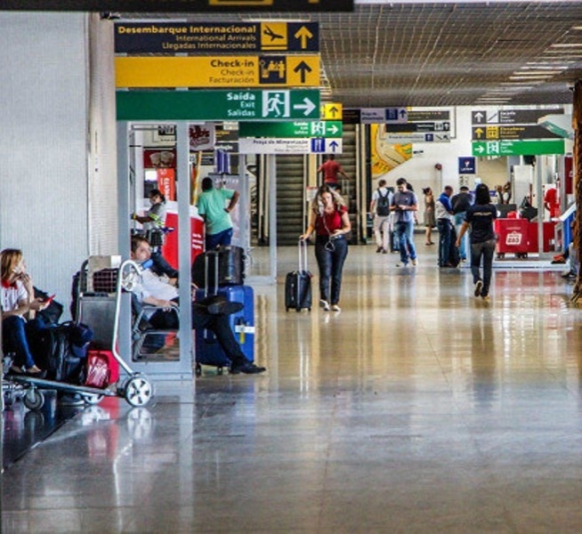 Volume de passageiros nos aeroportos de MT é 13,2% maior que o pré-pandemia
