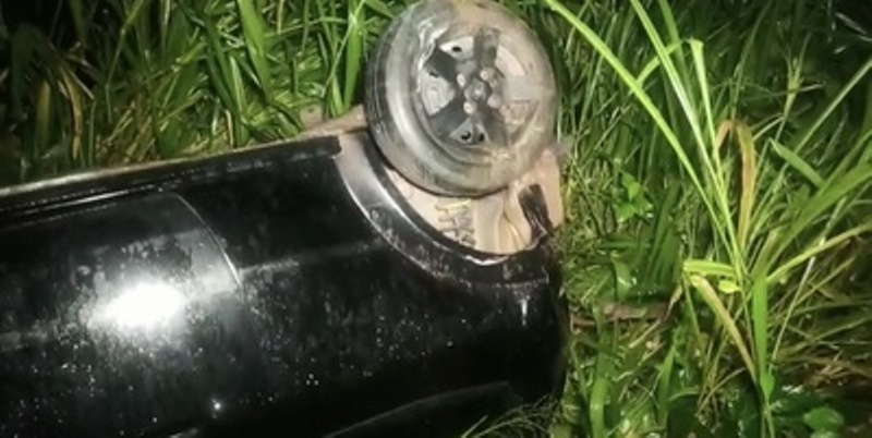 Homem fica ferido em capotamento na MT-140 em Sinop