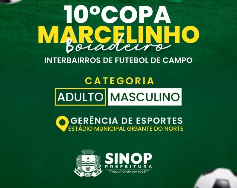 Abertura da Copa Marcelinho Boiadeiro será nesta quarta-feira (19)
