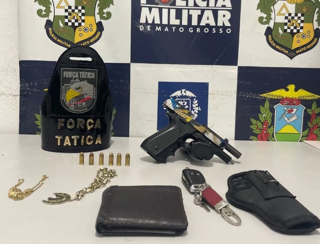 Suspeito de roubo de carga em MT morre em confronto com a polícia