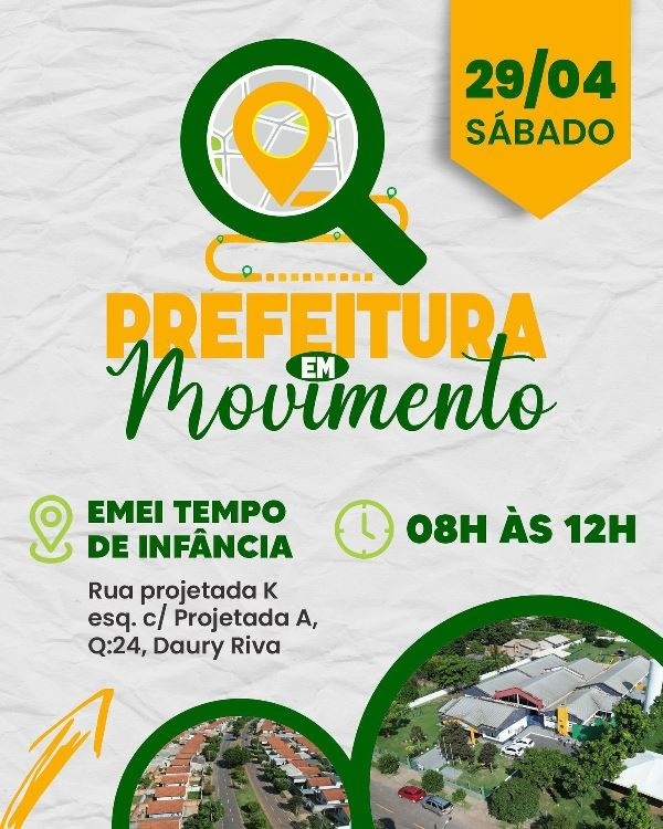 Saúde irá ofertar pesagem, vacinação e orientação bucal no evento