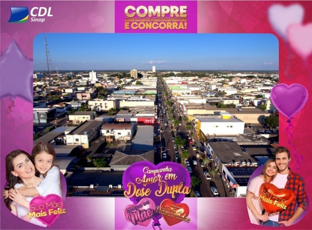 Campanha Amor em Dose Dupla da CDL está nas ruas