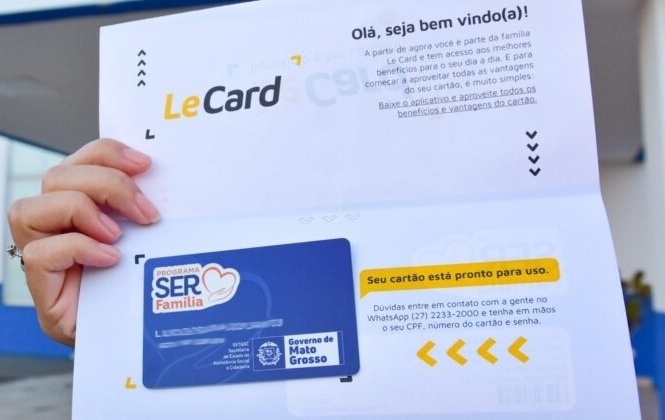 Cartões do programa Ser Família começam a ser entregues nesta quinta-feira (18) em Sinop