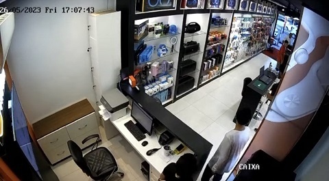 PM prende suspeito de participar de roubo à loja em Sinop