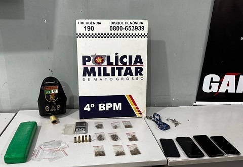 Dupla é presa por tentativa de homicídio contra policial militar