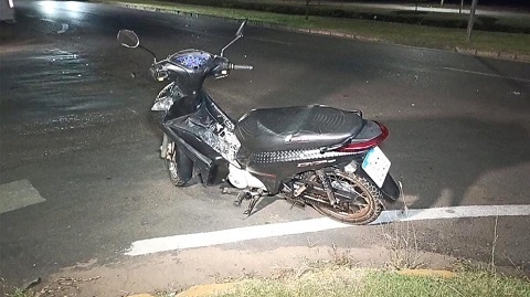 Homem colide em container e fica ferido em Sinop