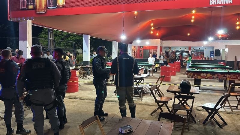 Jovem é morto a tiros enquanto jogava sinuca em Sinop