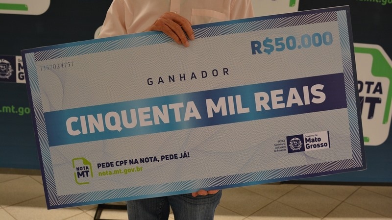 Nota MT sorteia R$ 900 mil em prêmios nesta quinta-feira (15)
