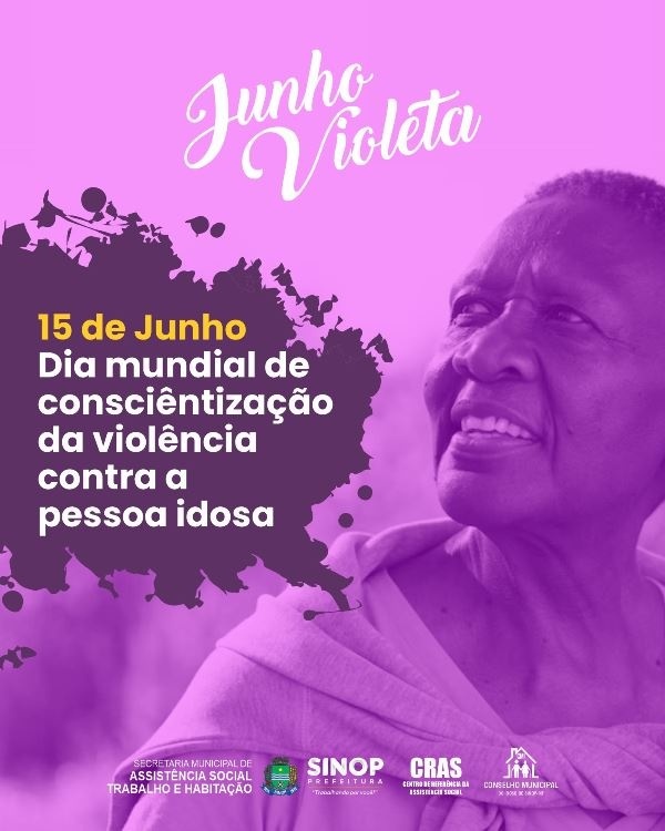 Caminhada de conscientização e combate à violência contra pessoa idosa será neste sábado (17)