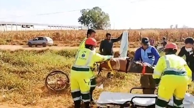 Homem é perseguido e atropelado por pick-up na BR-163 em Sinop