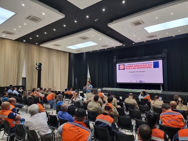 Defesa Civil promove seminário sobre redução do risco de desastres em Sinop
