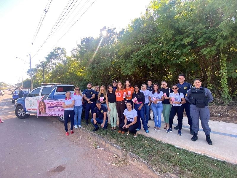 Blitz promove conscientização sobre violência contra a mulher idosa em Sinop