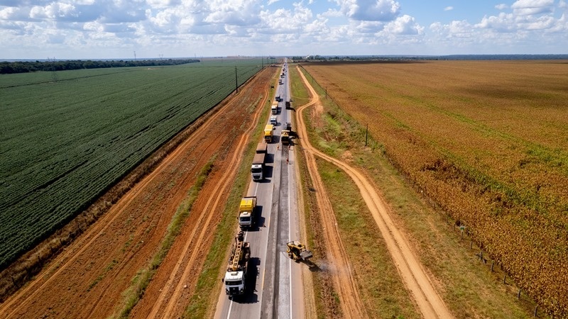 Após Estado assumir concessão, Nova Rota do Oeste anuncia retomada da duplicação da BR-163
