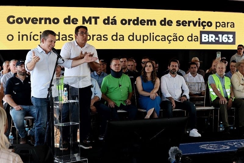 Governador dá ordem de serviço e cita impacto social da obra: 'Vamos melhorar e salvar centenas de vidas'