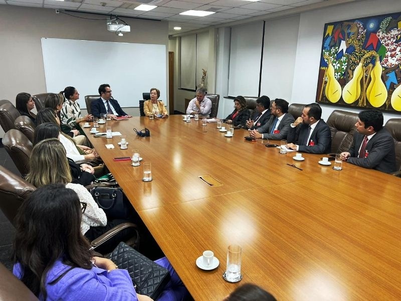 Instalação da Vara de Combate ao Crime Organizado é tratada pela OAB Sinop em reunião com presidente do TJMT