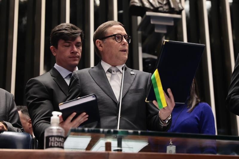 Mauro Carvalho toma posse e faz União Brasil se tornar 3ª maior bancada no Senado