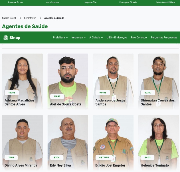 Agentes da dengue podem ser identificados pelo site da Prefeitura